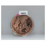 5oz .999 Copper Spider Round