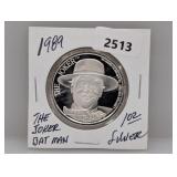 1989 1oz .999 Silv The Joker Round