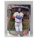 Elian Peï¿½a 2025 Topps Chrome 1st Bowman Mojo Ref