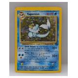 Pokemon 1999 Vaporeon Holo Scratched *HP