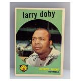 1959 Topps Baseball #455 Larry Doby HOF Indians