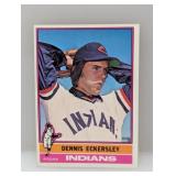 1976 Topps 98 Dennis Eckersley HOF Surface/Corners
