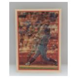 1987 Sportflics #5 Error Copyright George Brett