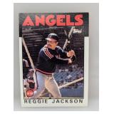 1986 Topps Reggie Jackson #700 Edges