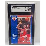 1991-92 Fleer #29 Michael Jordan SGC 8.5 NM-MT+