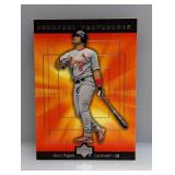 2001 UD Albert Pujols RC Insert Breakout Performer