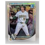 2025 Nick Kurtz Bowman Chrome Mega Box Ref RC