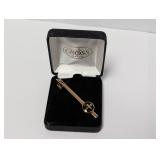 NOS Cross Gifts Tie Clip