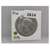 1966 40% Silv JFK Half $1 Dollar