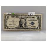 1935-F $1 Silver Certificate