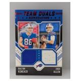2023 R&S Josh Allen Dalton Kincaid 2X Relic SP/399
