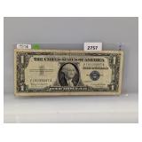1957-B $1 Silver Certificate