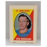 1970/71 Topps Stickers Hockey Red Berenson