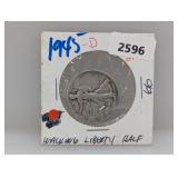 1945-D 90% Silv Walker Half $1 Dollar