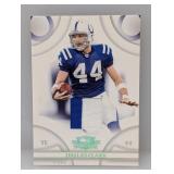 2008 Dallas Clark Donruss Threads Patch 50/50