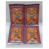 (4) 91-92 Upper Deck Baseball Inaugural Ed Packs