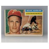 1956 Topps #120 Ashburn HOF Creases/Corners/Edges