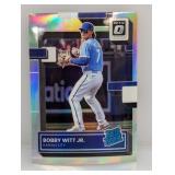 2022 Donruss Optic Bobby Witt Jr Rated Rookie