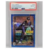 2025 Topps Blue Holo Foil Montero RC/150 PSA 8