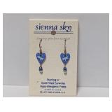NOS Sterling or GF Ear wire Sienna Sky Earrings