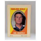 1970/71 Topps Stickers Ingarfield Crease/Corners