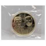 Gold Layered Clad Trump/Vance Medallion