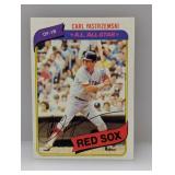 1980 Topps #720 Carl Yastrzemski HOF Surface/Edges