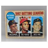 1968 Topps Leaders Roberto Clemente,etc 1 Corners