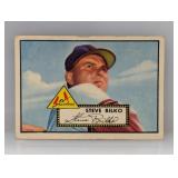 1952 Topps Steve Bilko Creases/Stain/Corners/Edges
