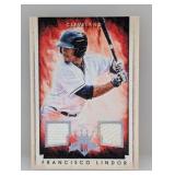 2015 Francisco Lindor Diamond Kings Dual Relic /99