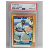1990 Topps Frank Thomas RC #414 PSA 8