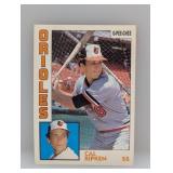 1984 O-Pee-Chee #363 Cal Ripken Jr. Edges