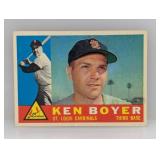 1960 Topps #485 Ken Boyer Cardinals Edges/Corners