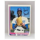 1982 Topps Dave Stewart RC #213