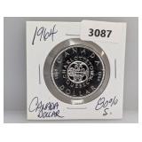 1964 80% Silv Canada $1 Dollar