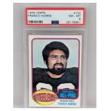 1976 Topps #100 Franco Harris HOF PSA 8