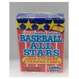 1987 Fleer Sealed Limted Ed. Baseball All Stars