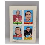 1969 Topps 4-in-1 Football Coan,Hadl Corners/Edges