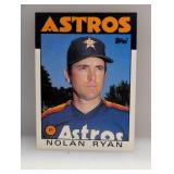 1986 Topps Nolan Ryan #100 Edges/Stain