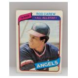 1980 Topps Rod Carew #700 Corners/Edges