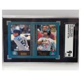 2001 Topps Traded #T99 Suzuki/Pujols RCs SGC 9