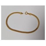7" Vermeil/.925 Sterl Chain Bracelet
