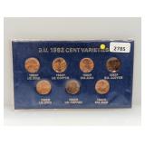 1982 BU Cent Varieties Set