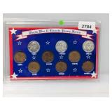 WWII Lincoln Penny Series