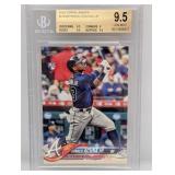 2018 Ronald Acuna Jr. Topps Update RC BGS 9.5