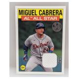 2021 Miguel Cabrera Topps 1986 All Star Jersey