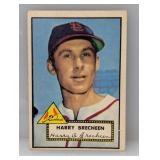 1952 Topps #263 Harry Brecheen Damage