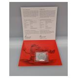 2014 7.96 G .999 Silv Canada Snowman $20