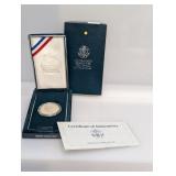 1990 90% Silv PF Ike Centennial $1