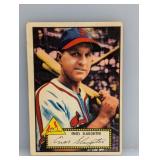 1952 Topps #65 Enos Slaughter HOF Damage